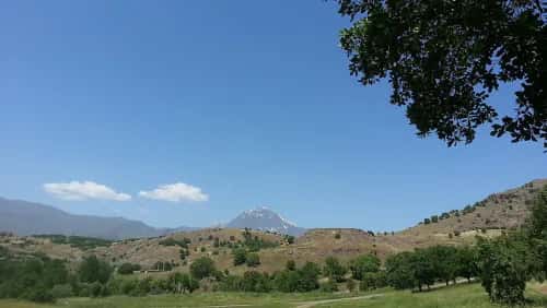 لووتکەکانی چیای هەڵگورد لە سەرووی چۆمان